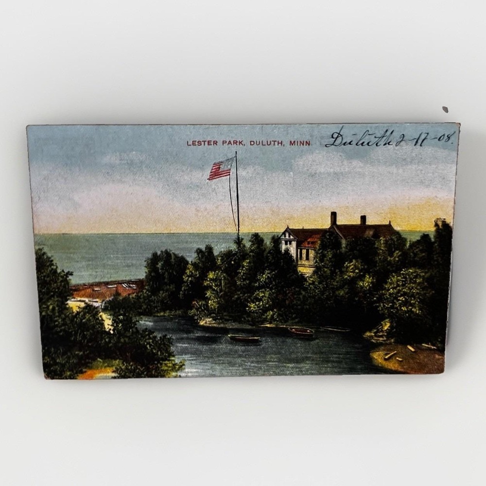Lester Park Duluth, Minnesota MN Circa 1907 Postcard
